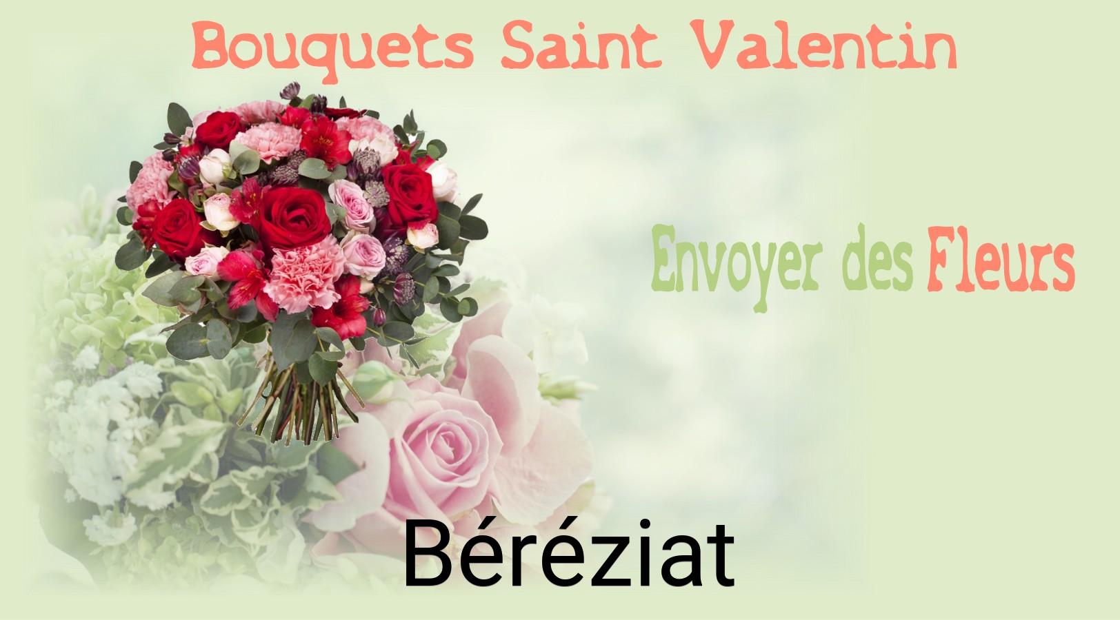 Roses de Saint-Valentin livrées à Béréziat